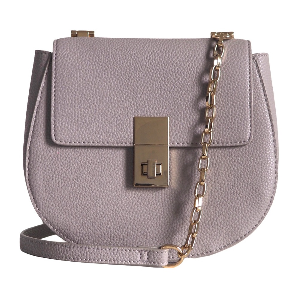 Express Turn-Lock Crossbody Bag